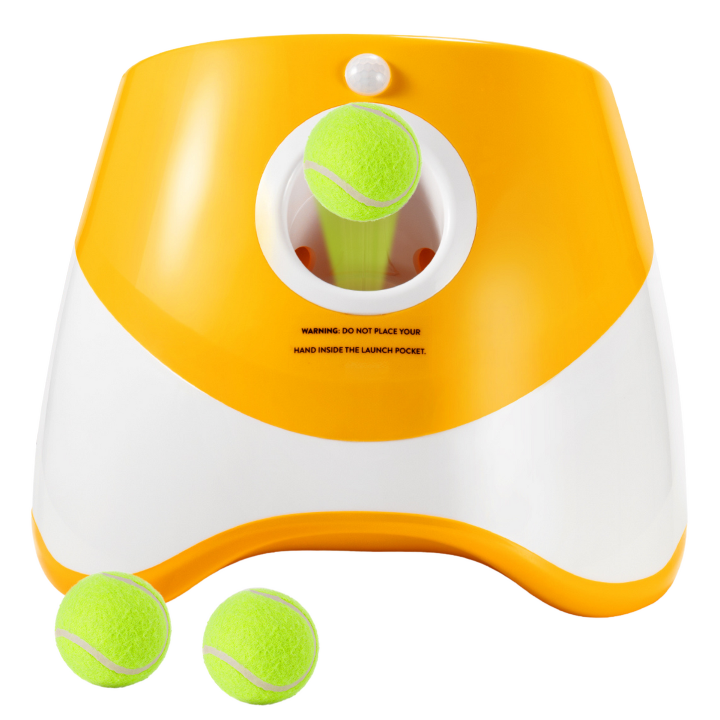 Dog Ball Launcher Small &amp; Medium Large Dogs Yellow
